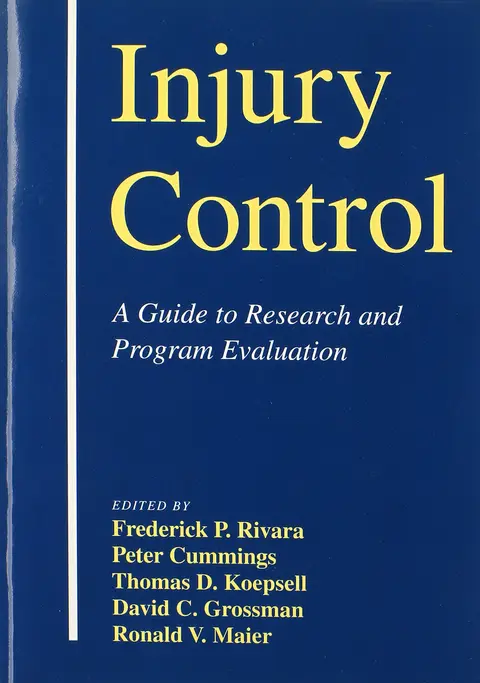 Cover of Injury Control