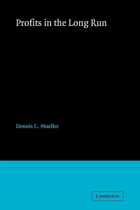 Cover of Profits in the Long Run