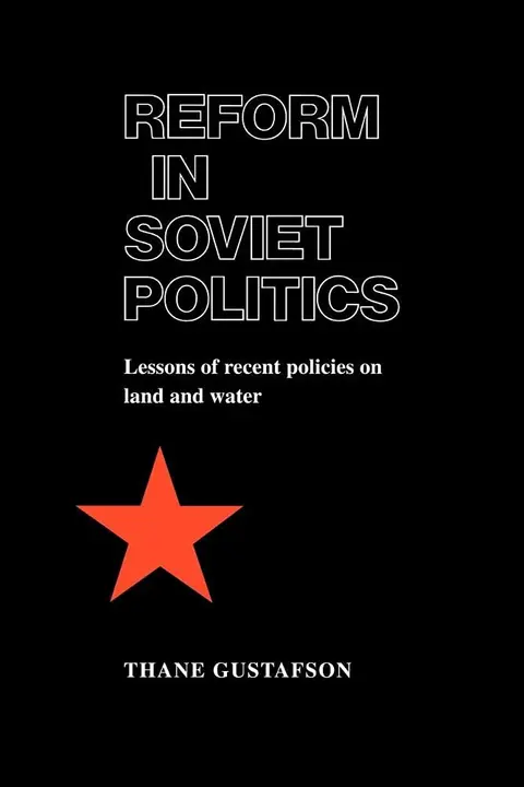 Cover of Reform in Soviet Politics