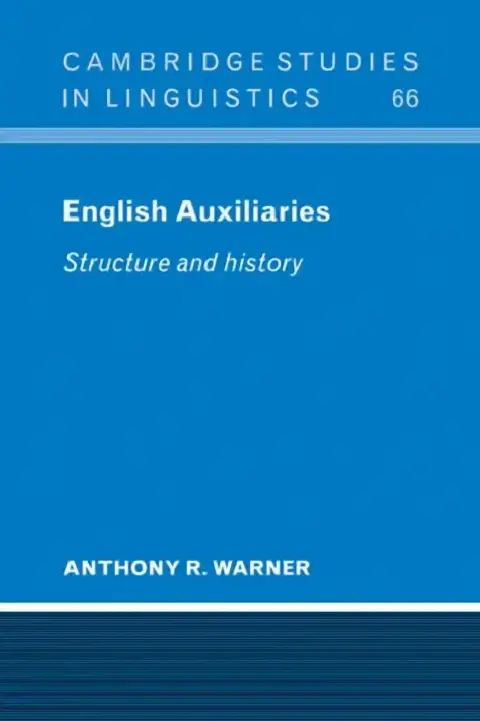 Cover of English Auxiliaries