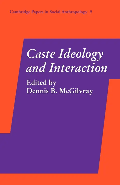 Cover of Caste Ideology and Interaction