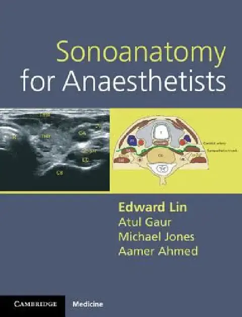 Cover of Sonoanatomy for Anaesthetists