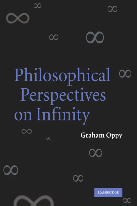 Cover of Philosophical Perspectives on Infinity