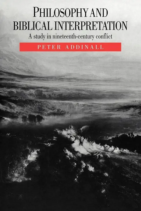 Cover of Philosophy and Biblical Interpretation