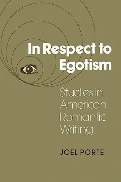 Cover of In Respect to Egotism