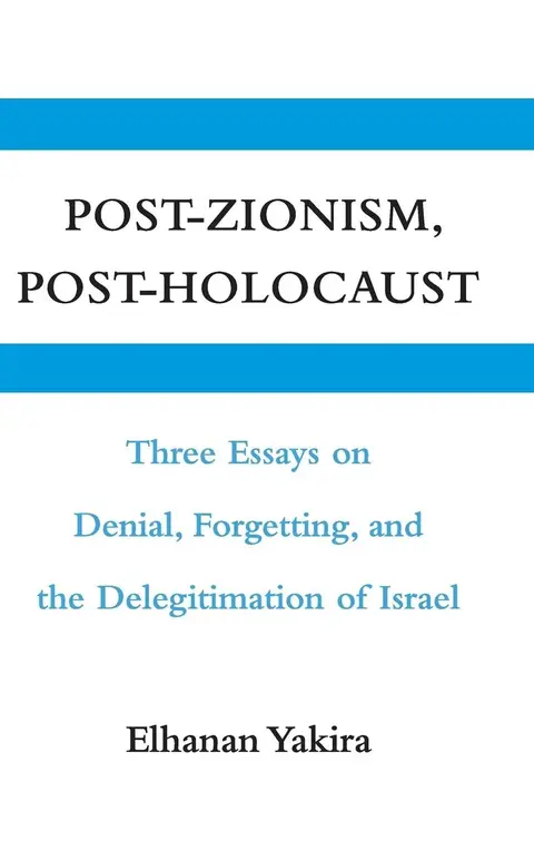 Cover of Post-Zionism, Post-Holocaust