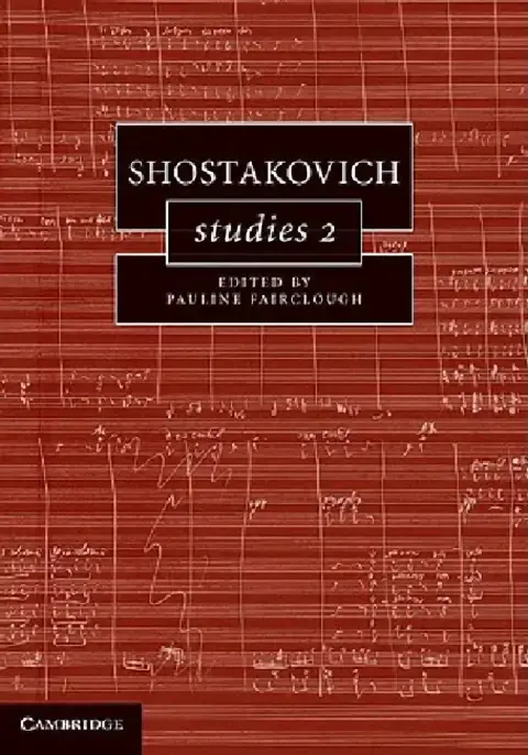 Cover of Shostakovich Studies 2