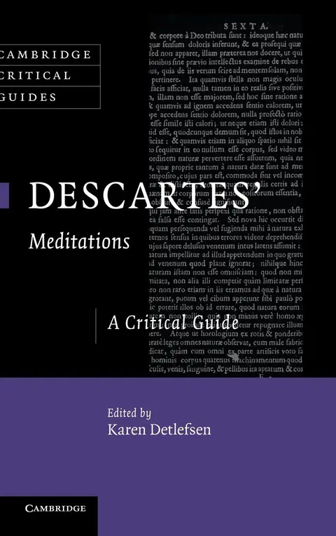Cover of Descartes' Meditations