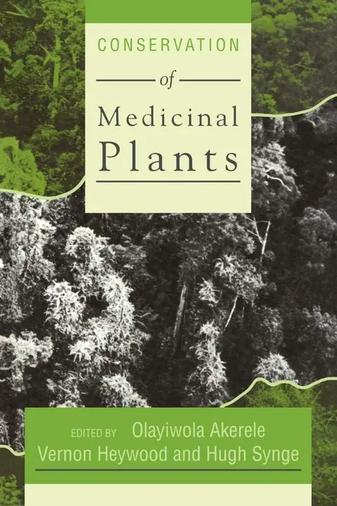 Cover of Conservation of Medicinal Plants