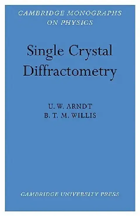 Cover of Single Crystal Diffractometry
