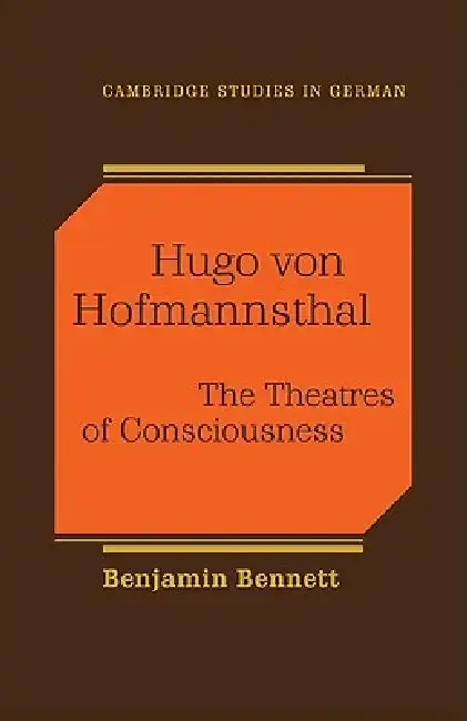 Cover of Hugo Von Hofmannsthal