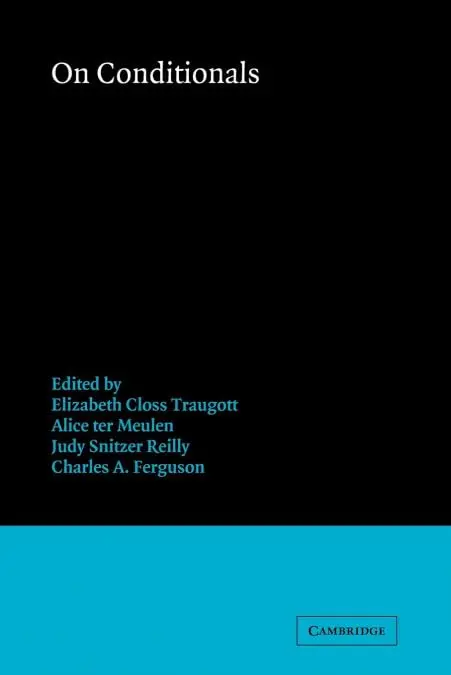 Cover of On Conditionals