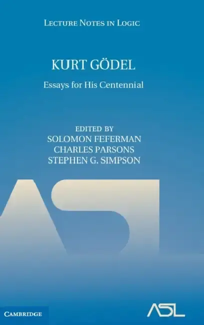 Cover of Kurt Gödel