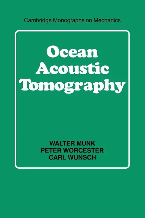 Cover of Ocean Acoustic Tomography