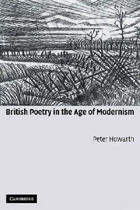 Cover of British Poetry in the Age of Modernism