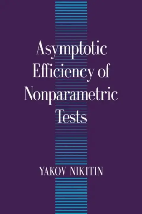 Cover of Asymptotic Efficiency of Nonparametric Tests