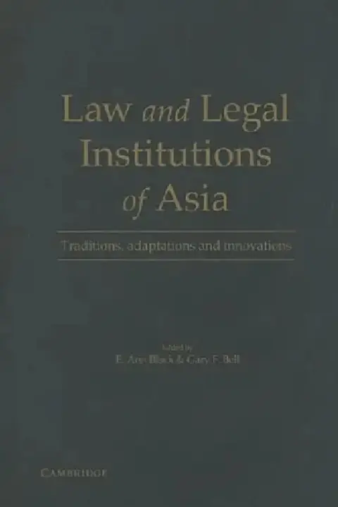Cover of Law and Legal Institutions of Asia