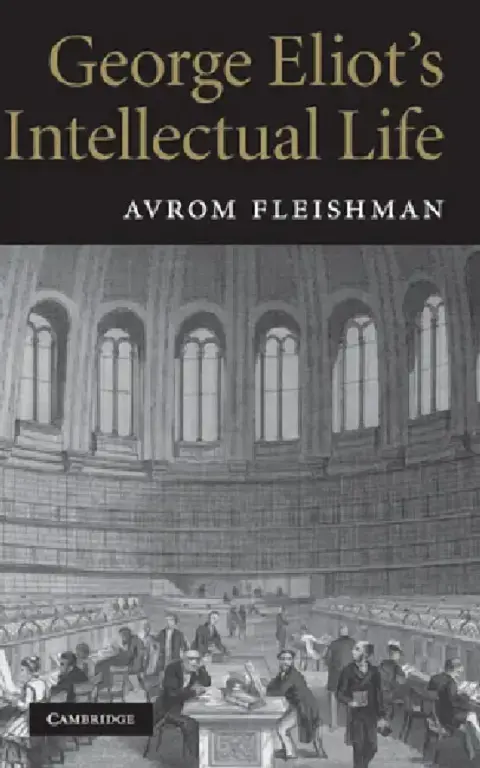 Cover of George Eliot's Intellectual Life