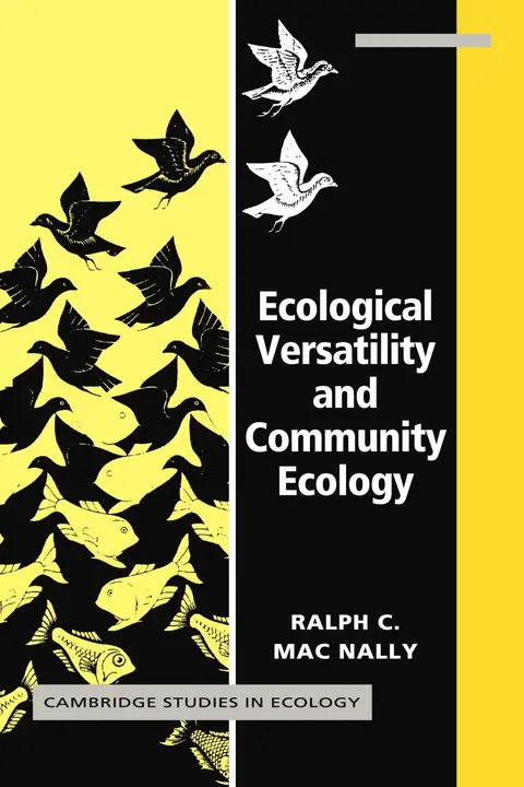 Cover of Ecological Versatility and Community Ecology