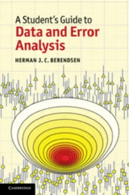 Cover of A Student's Guide to Data and Error Analysis