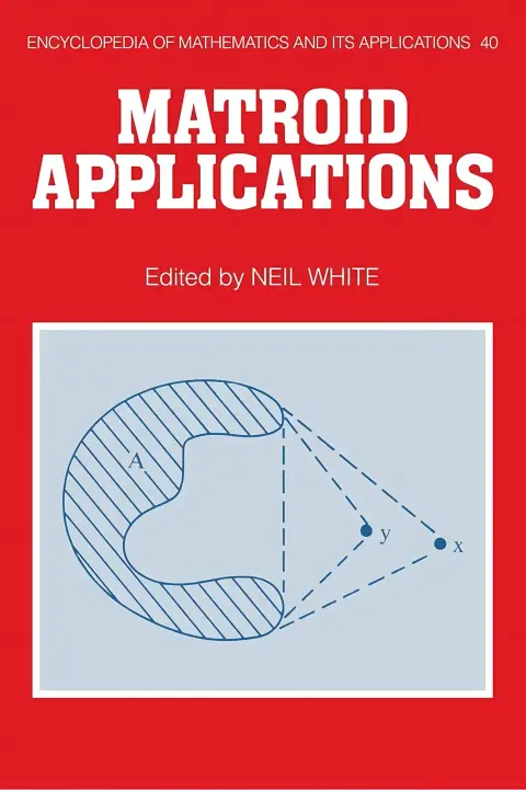 Cover of Matroid Applications