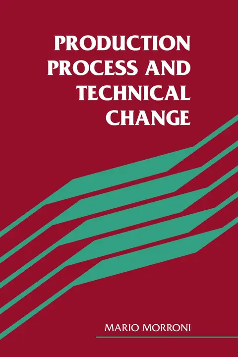 Cover of Production Process and Technical Change