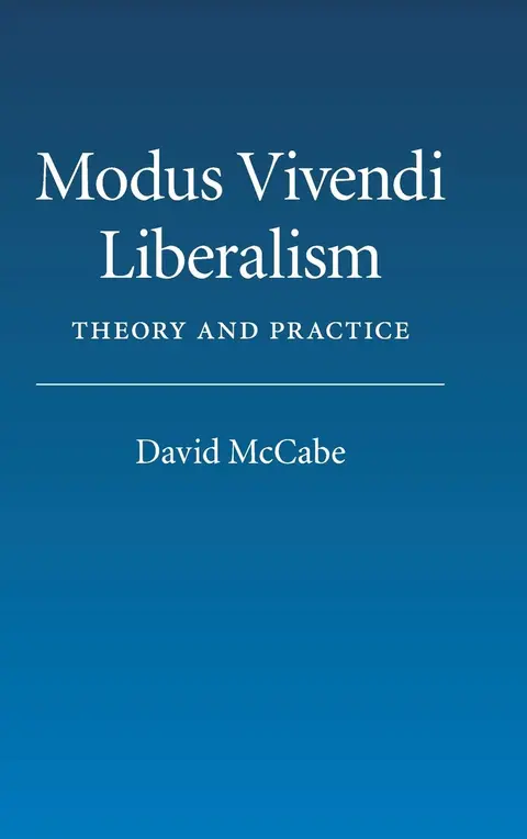 Cover of Modus Vivendi Liberalism