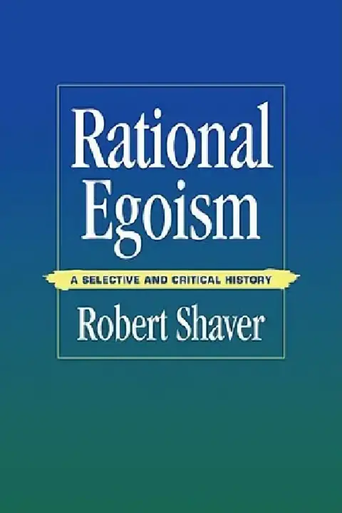 Cover of Rational Egoism