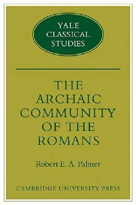 Cover of The Archaic Community of the Romans