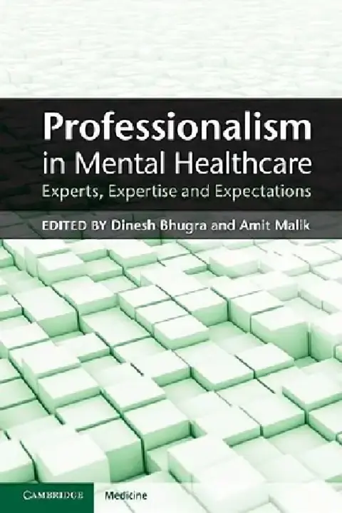 Cover of Professionalism in Mental Healthcare