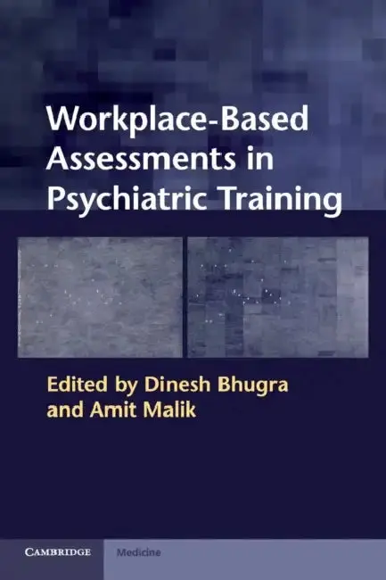 Cover of Workplace-Based Assessments in Psychiatric Training