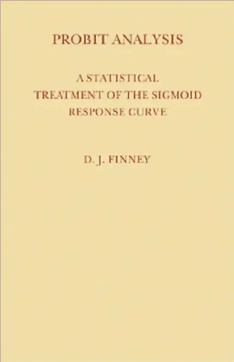 Cover of Probit Analysis