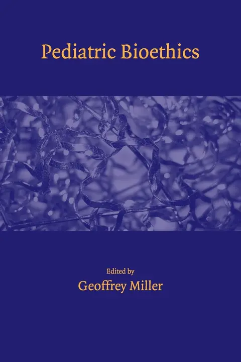 Cover of Pediatric Bioethics