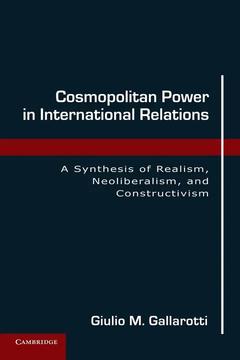 Cover of Cosmopolitan Power in Internationl Relations