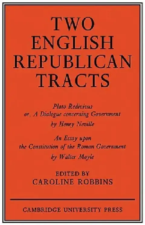 Cover of Two English Republican Tracts