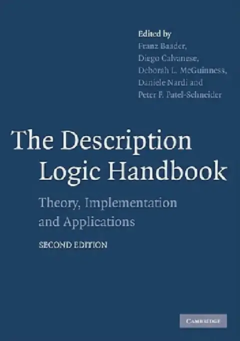 Cover of The Description Logic Handbook
