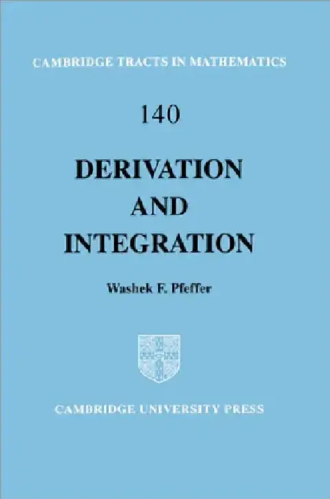 Cover of Derivation and Integration