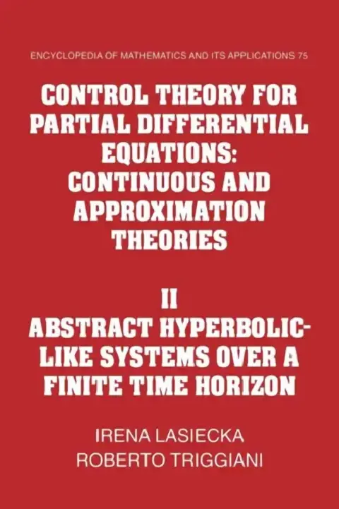 Cover of Control Theory for Partial Differential Equations