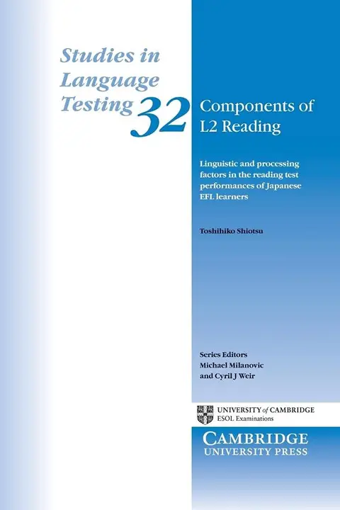 Cover of Components of L2 Reading