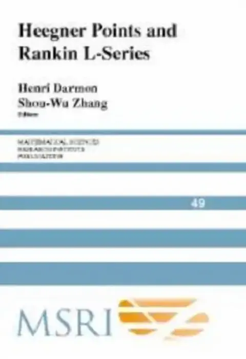 Cover of Heegner Points and Rankin L-Series