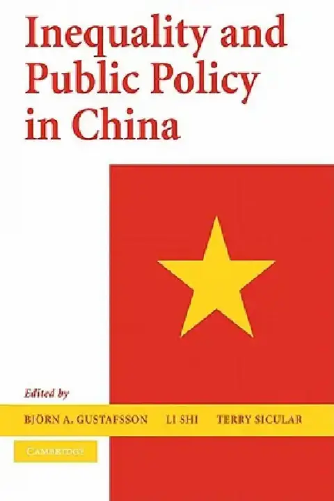 Cover of Inequality and Public Policy in China