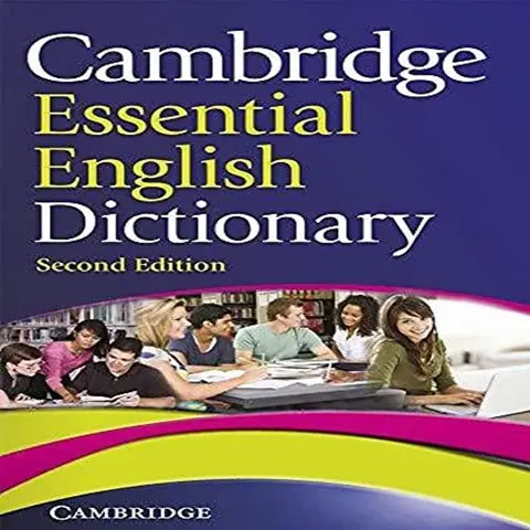 Cover of Cambridge Essential English Dictionary