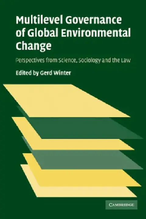 Cover of Multilevel Governance of Global Environmental Change