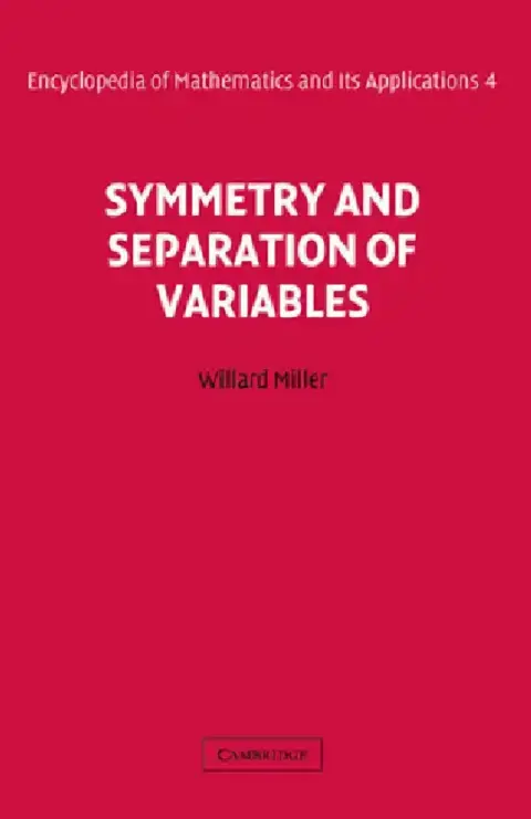 Cover of Symmetry and Separation of Variables