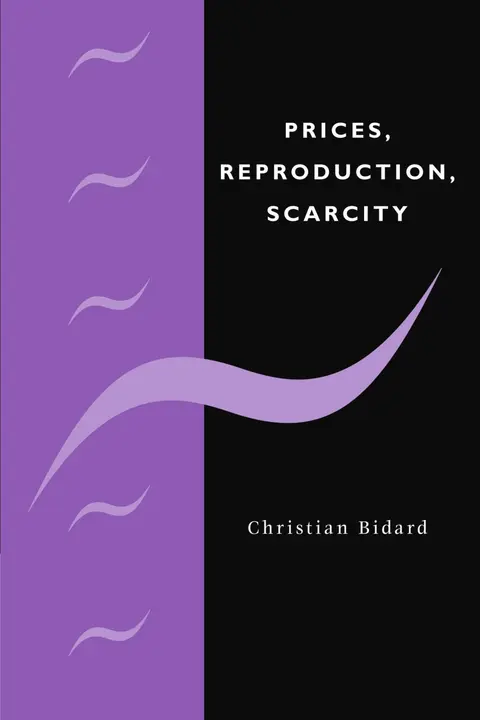 Cover of Prices, Reproduction, Scarcity