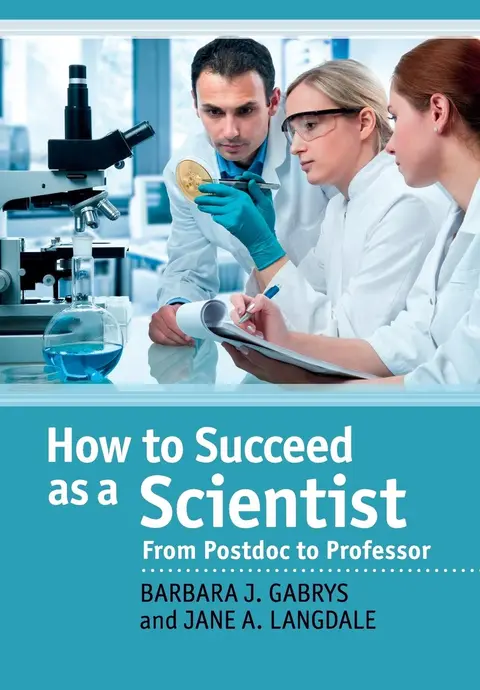 Cover of How to Succeed as a Scientist