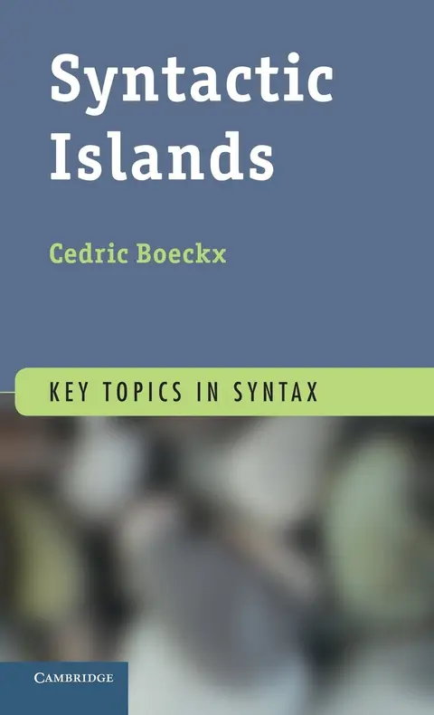 Cover of Syntactic Islands