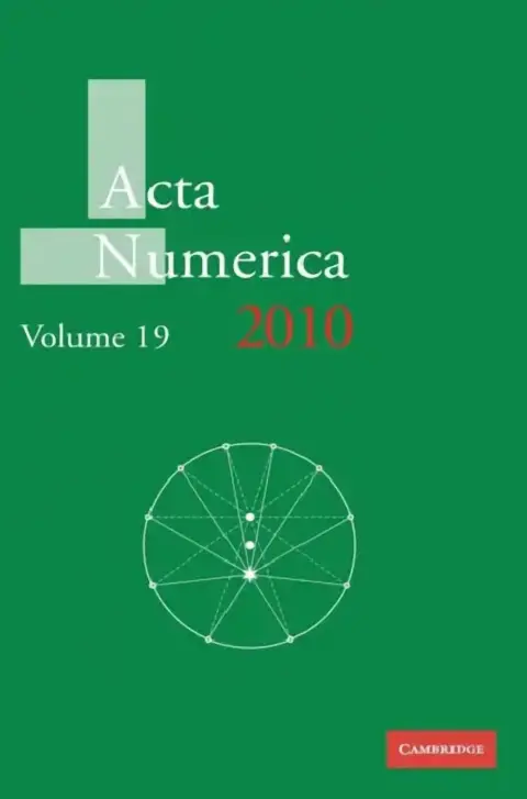 Cover of Acta Numerica 2010