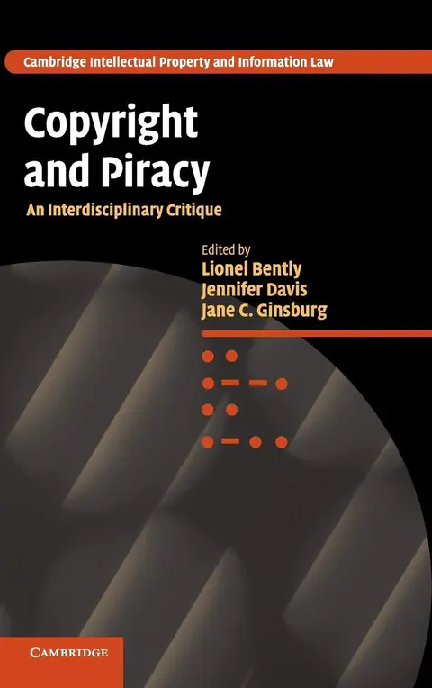 Cover of Copyright and Piracy
