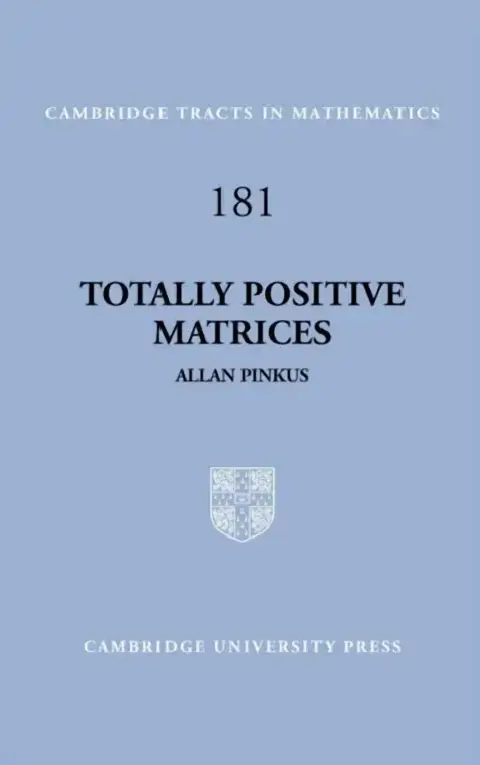 Cover of Totally Positive Matrices